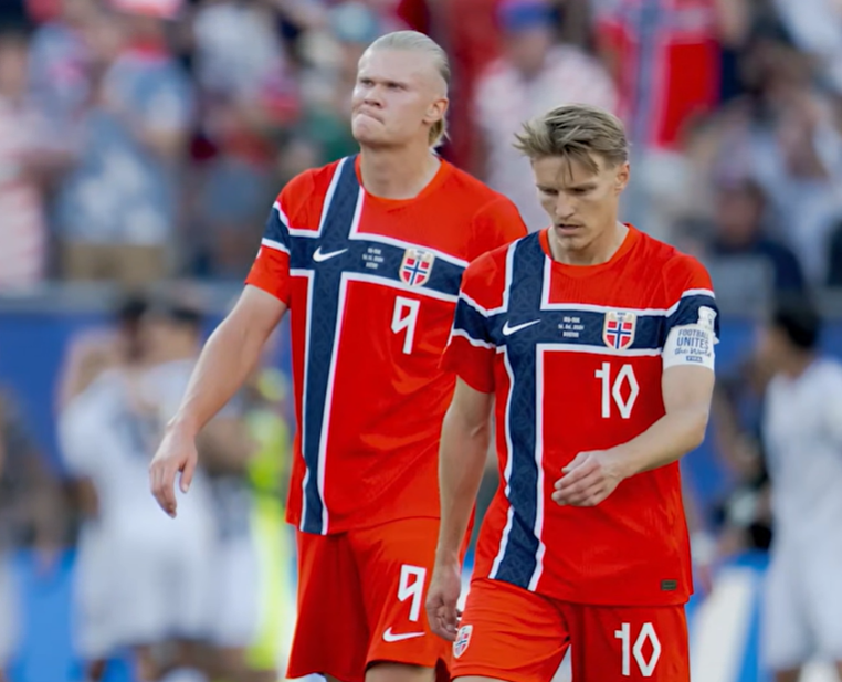 Haaland brilha com dois gols, e Noruega goleia o Iraque em retorno à Copa do Mundo após 28 anos