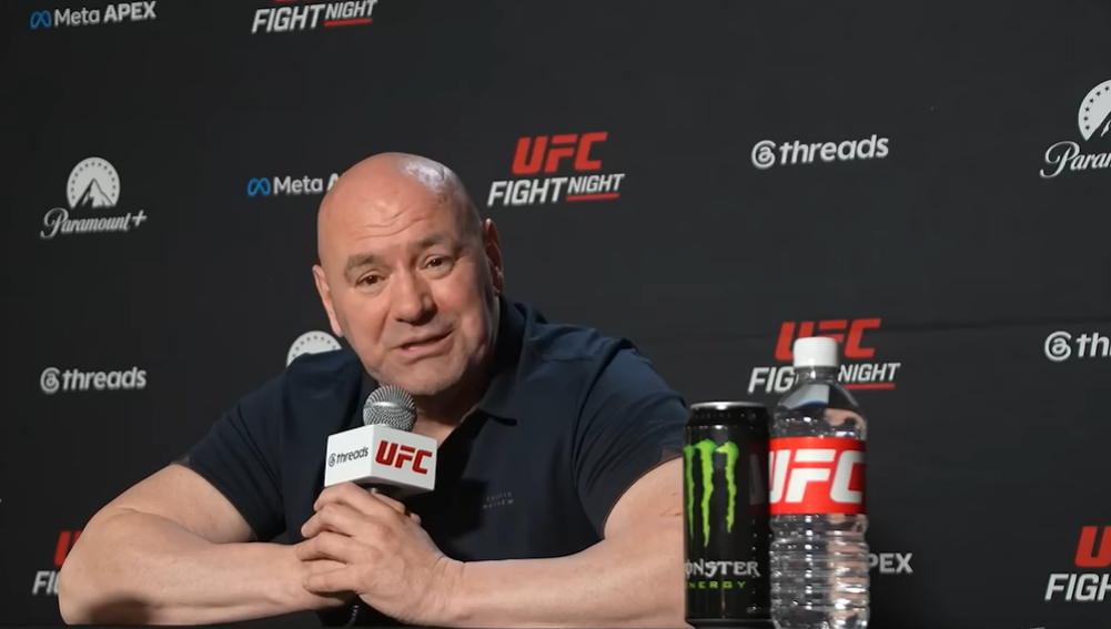 Dana White reconhece golpes ilegais em Poatan x Gane e reacende polêmica no UFC