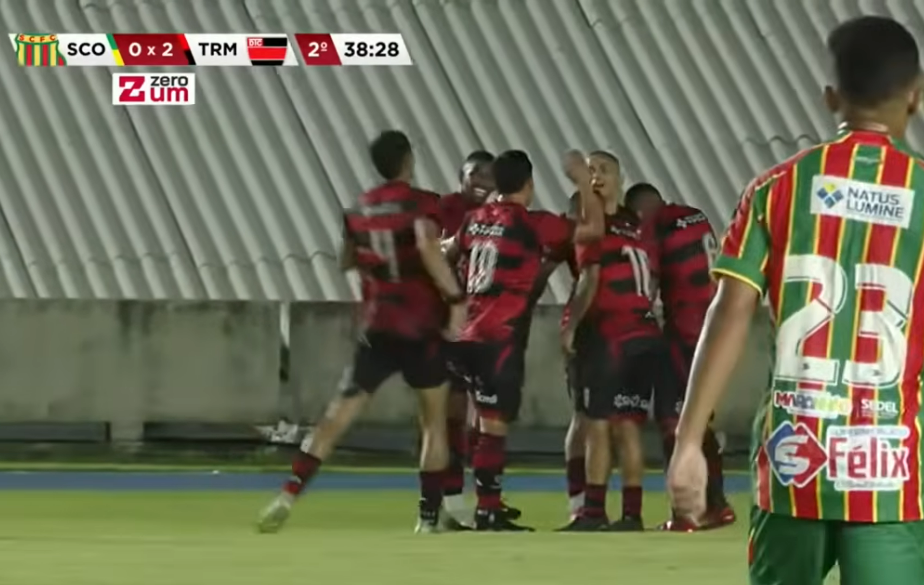 Trem vence o Sampaio Corrêa no Castelão e abre vantagem no mata-mata da Série D