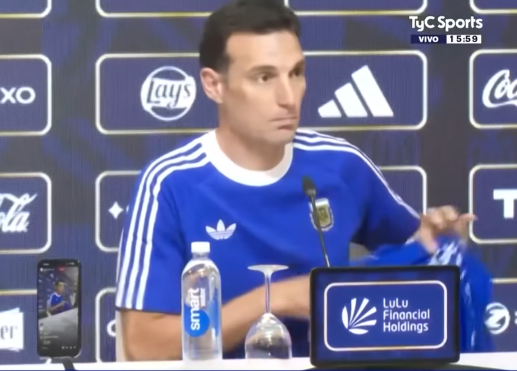 Scaloni adota cautela sobre condição física de Messi antes da Copa do Mundo