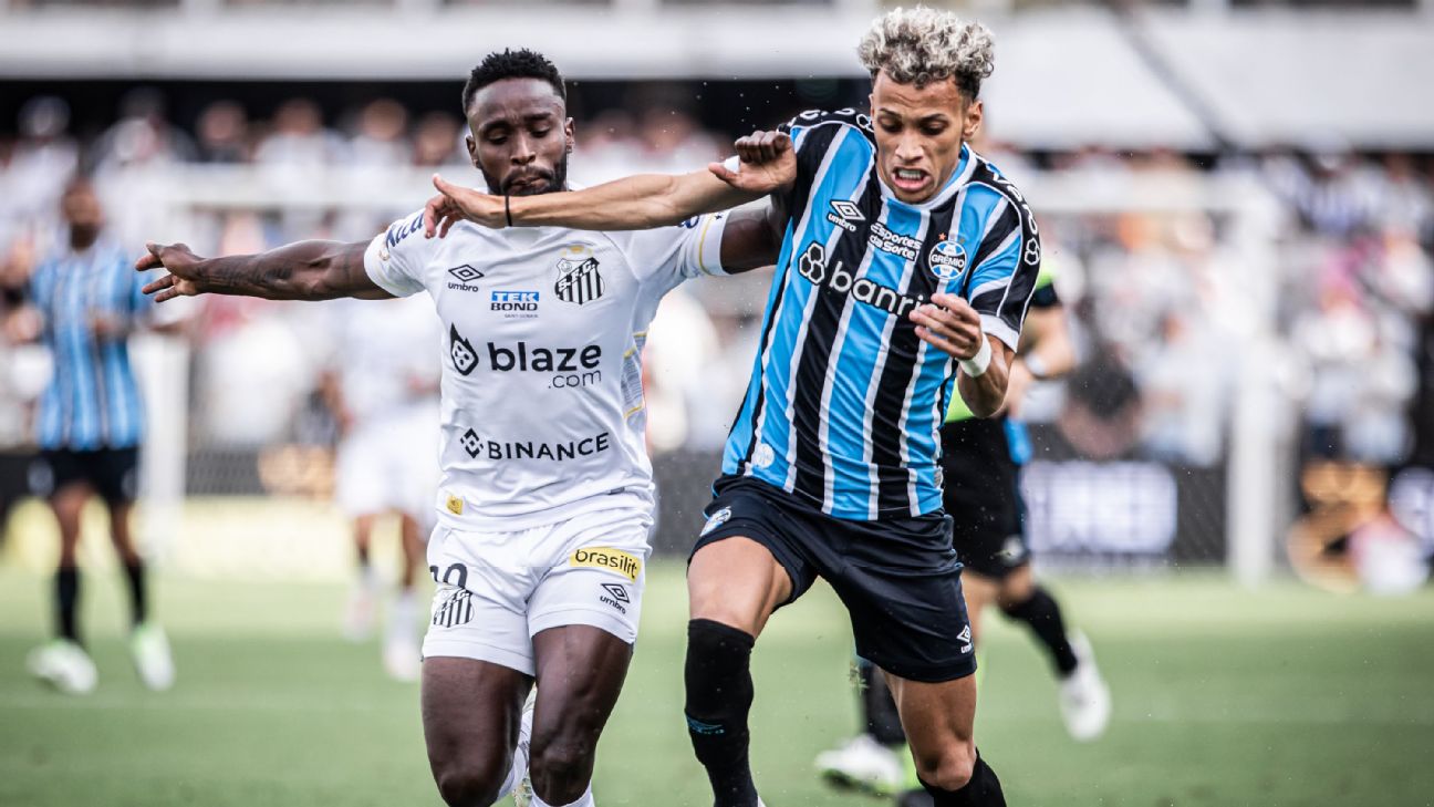 Grêmio x Santos - Prognóstico 23/05/2026