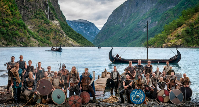 Com Haaland em destaque, Noruega posa como vikings em foto oficial da Copa do Mundo 2026