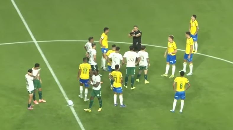 CBF afasta árbitro e VAR após polêmicas em Palmeiras x Chapecoense pelo Brasileirão