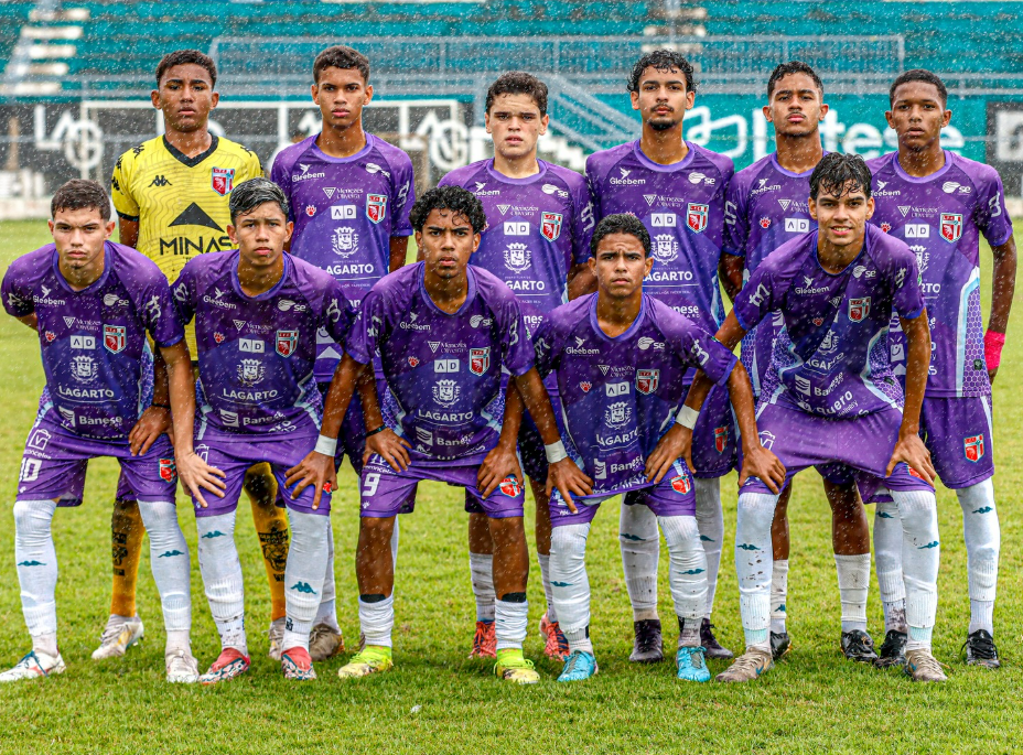 Lagarto goleia o Coritiba e garante vaga na semifinal do Sergipano Sub-17