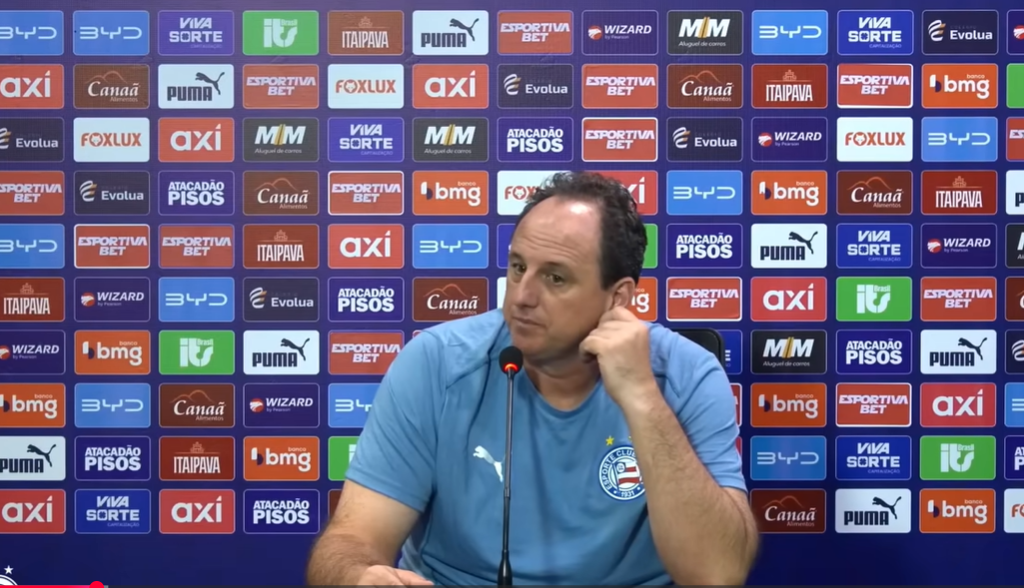 Rogério Ceni rebate pressão no Bahia após novo tropeço: “Nunca fui acomodado”