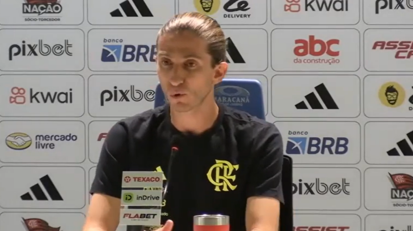 Filipe Luís sobre afastamento de Gabigol: “É assunto do Marcos Braz”