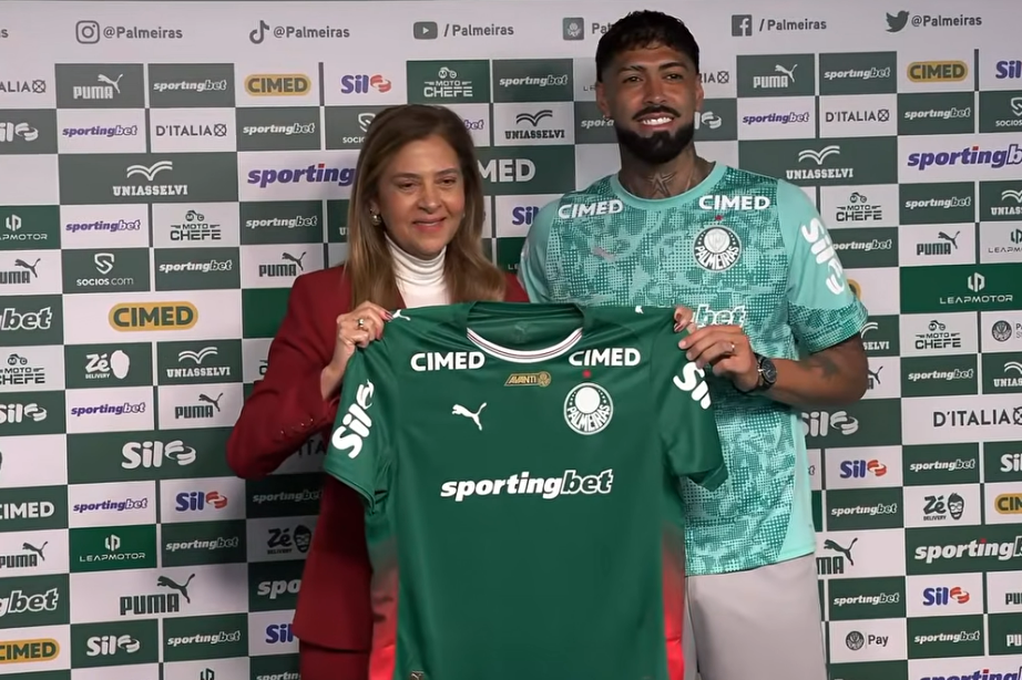 Barboza é apresentado no Palmeiras, explica escolha da camisa 2 e comenta possível chegada de Danilo
