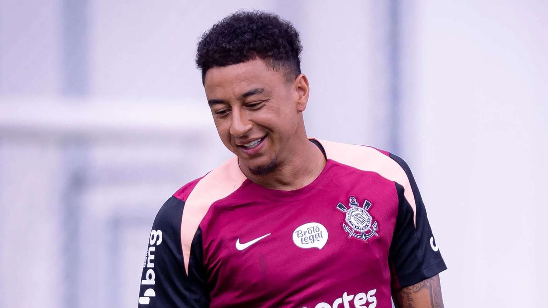Lingard perto da estreia no Corinthians: reforço europeu pode ganhar minutos contra o Fluminense no Maracanã