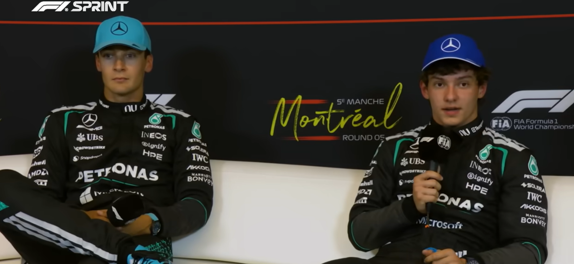 Mercedes domina primeiro treino livre do GP da Áustria; Antonelli lidera e Russell fecha dobradinha