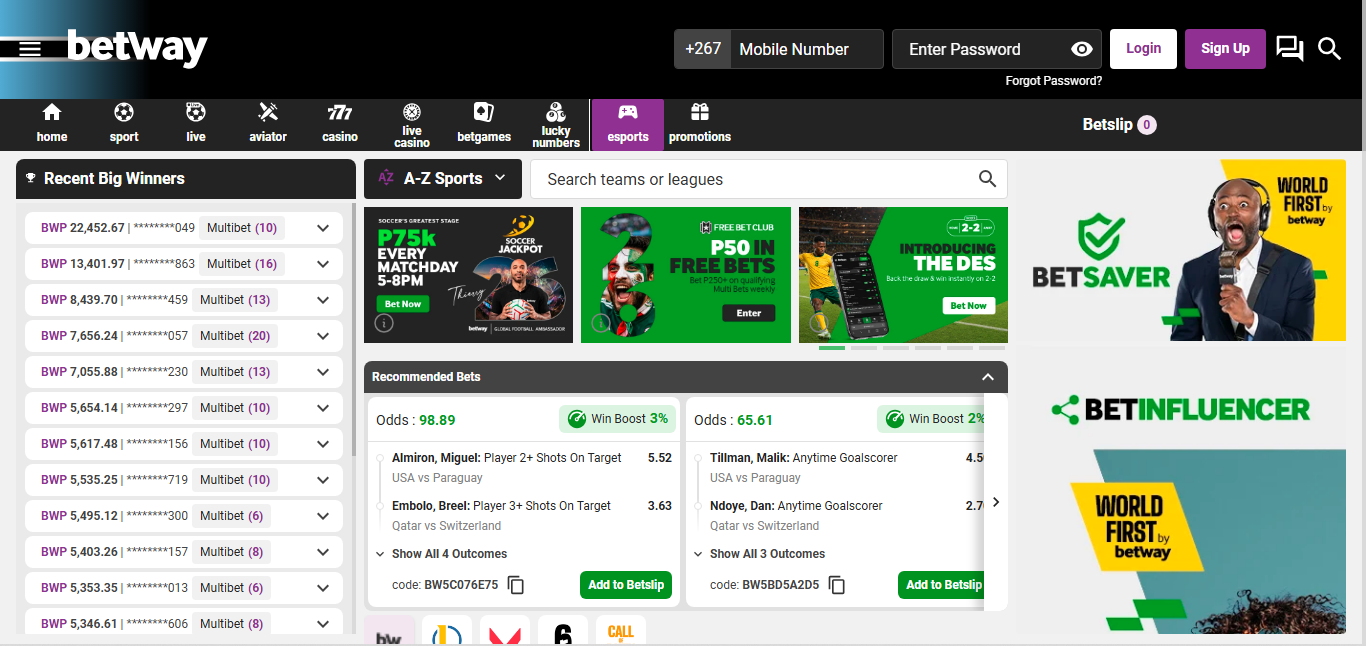 Betway Botswana Review Betting Gambling Industry And Safety Betway Botswana Review Betting Gambling Industry And Safety