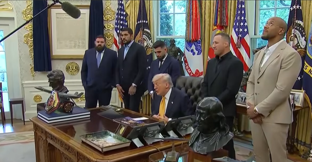 Trump elogia Alex Poatan em evento do UFC na Casa Branca: “Um dos maiores socos da história”