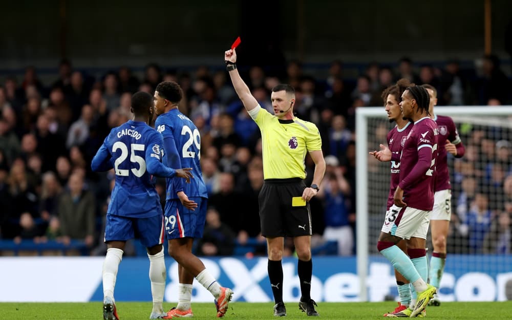 Chelsea Have Most Red Cards in the Premier League