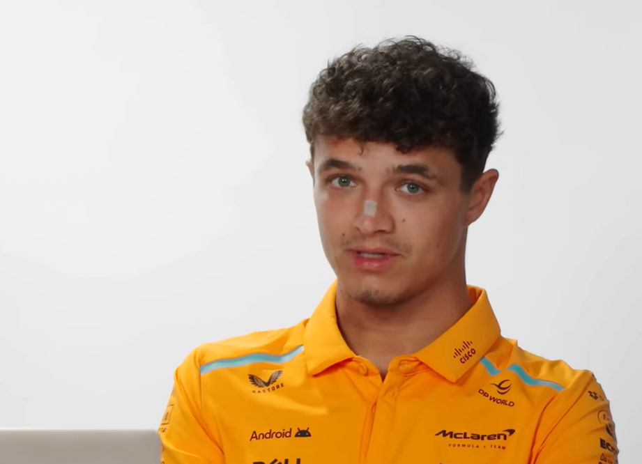Lando Norris é punido e perderá 10 posições no grid do GP da Bélgica de F1