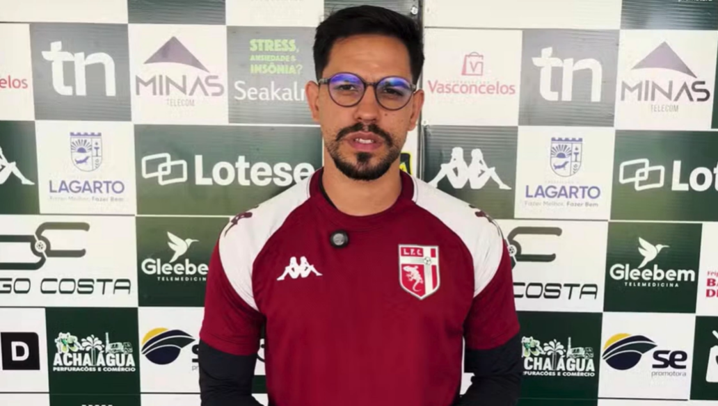 Lagarto anuncia saída do técnico Steve Almeida após empate na Série D