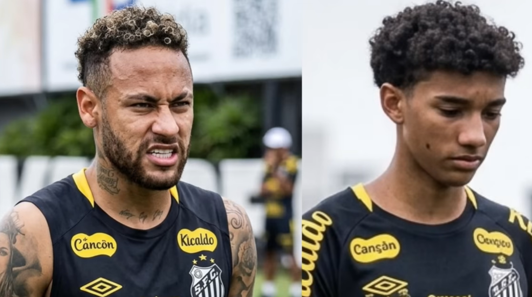 Santos abre sindicância após acusação contra Neymar em treino com Robinho Jr.