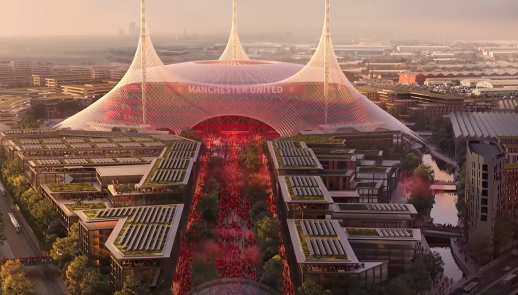 Manchester United avança em projeto de novo estádio e planeja arena histórica em Old Trafford