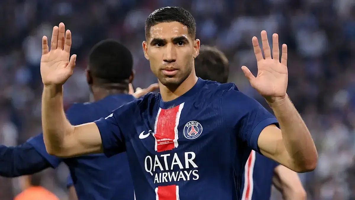 Hakimi Wants to Move to Real Madrid Despite Long-Term Contract with PSG