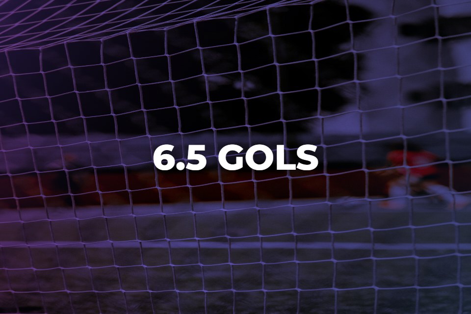 Apostar no total de 6.5 gols: o que significa?