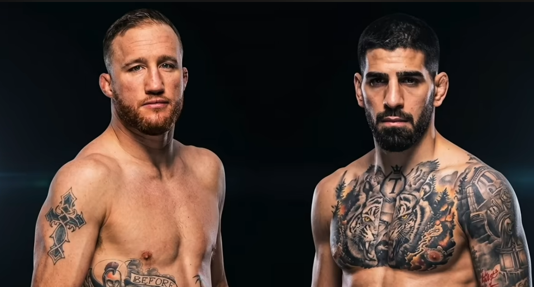 Topuria e Gaethje trocam provocações antes de disputa de cinturões no UFC Freedom 250