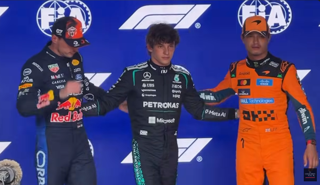 Antonelli conquista a pole na Bélgica e Bortoleto larga em oitavo após punições no grid