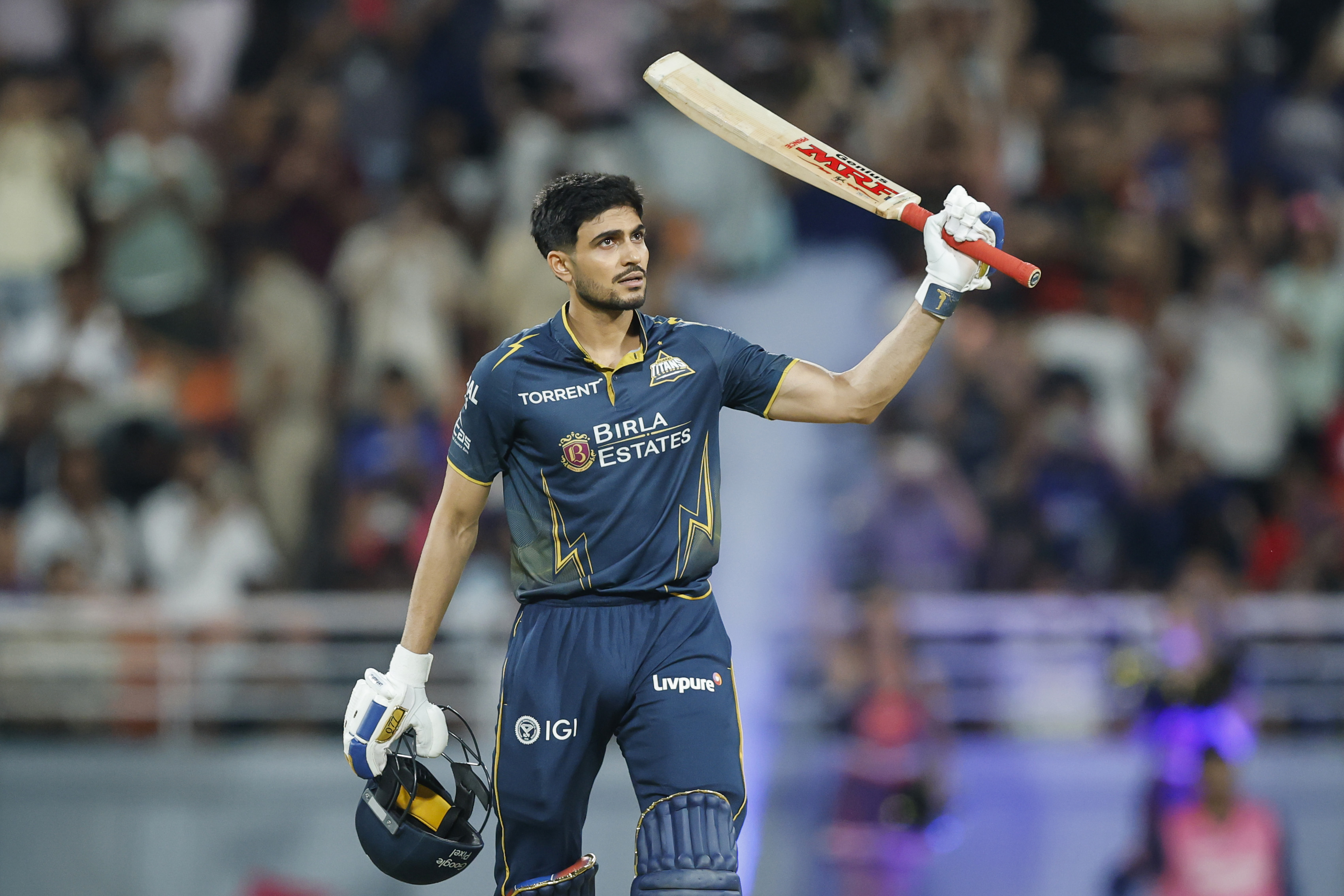 Shubman Gill batting for Gujarat Titans in IPL 2026