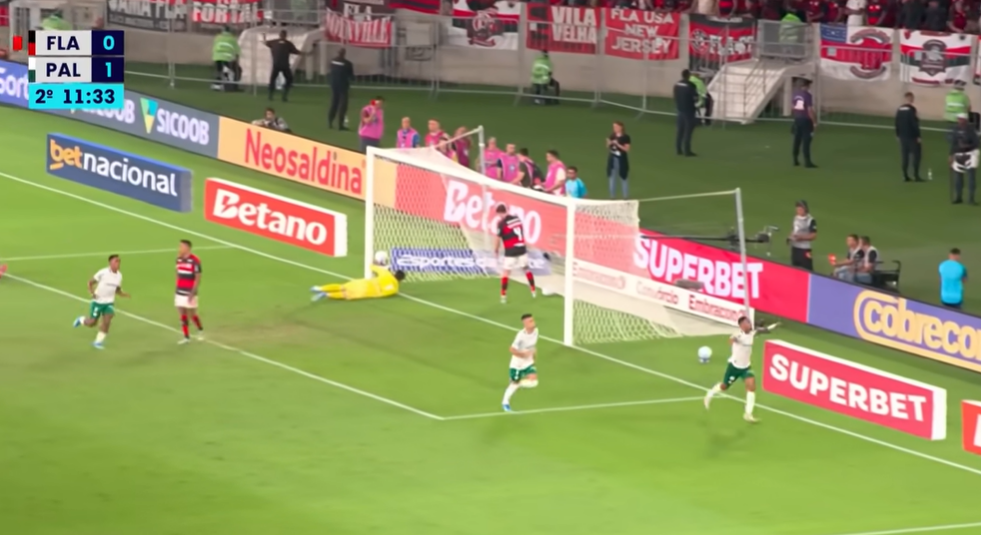 Palmeiras vence Flamengo no Maracanã, abre vantagem na liderança e encerra tabu de Abel Ferreira