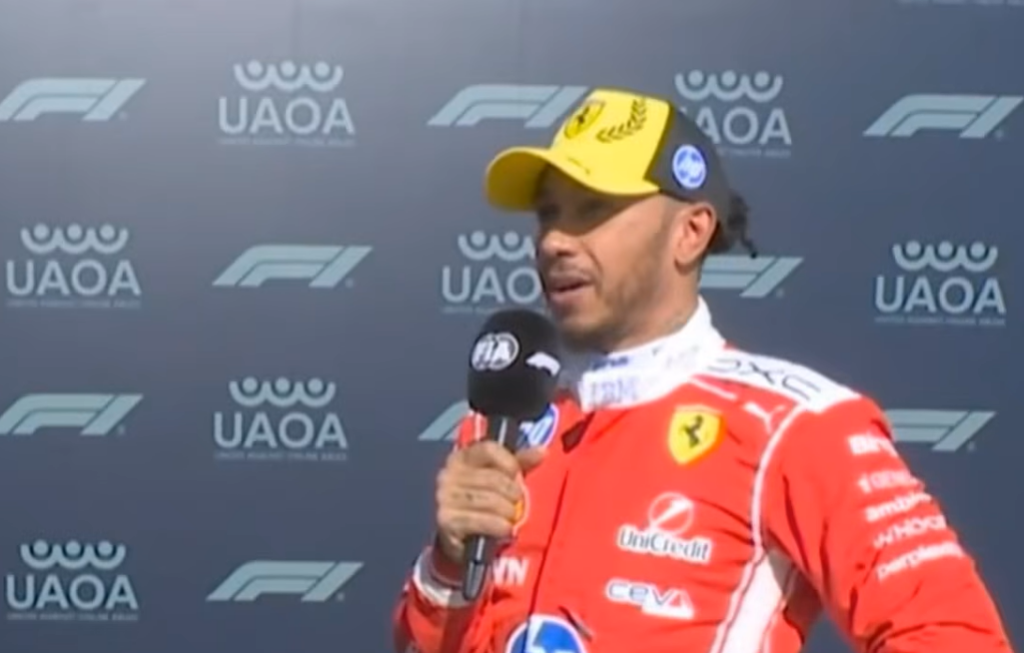 Hamilton lidera treino em Silverstone e anima torcida da Ferrari no GP da Inglaterra