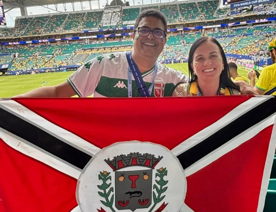 Lagarto destaca casal de torcedores que leva as cores do Verdão à Copa do Mundo de 2026