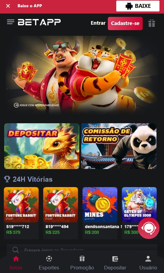 Visual do Site
