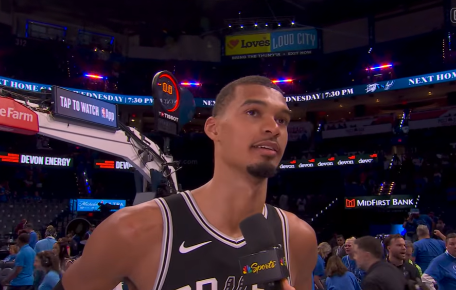 Wembanyama brilha em jogo épico e Spurs vencem Thunder em dupla prorrogação na final do Oeste