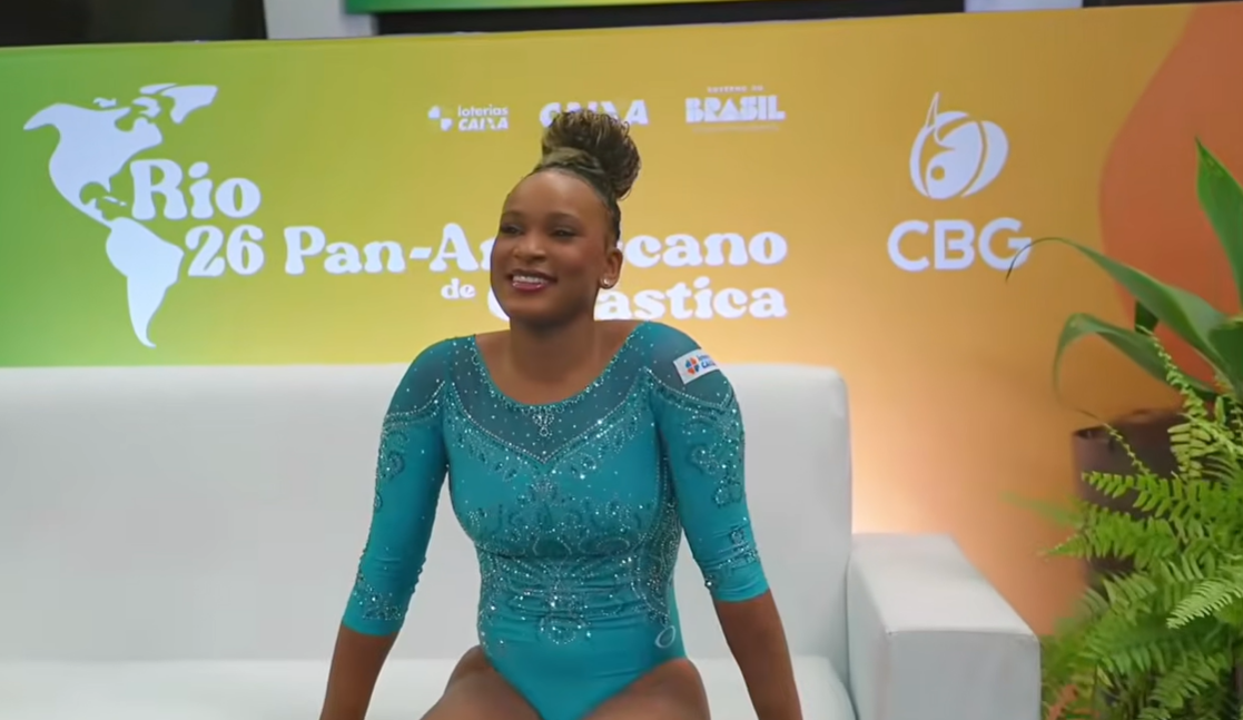 Rebeca Andrade volta em grande estilo, conquista ouro no Pan-Americano e emociona torcida no Rio