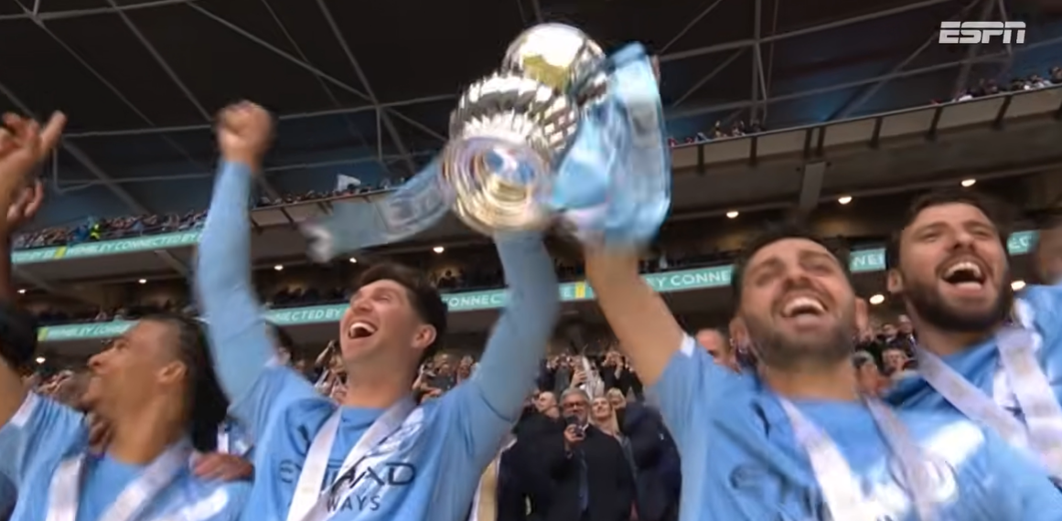 Manchester City vence Chelsea e conquista a Copa da Inglaterra com golaço de Semenyo