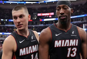 Adebayo dá soco em Tyler Herro durante discussão em Las Vegas, diz imprensa dos EUA