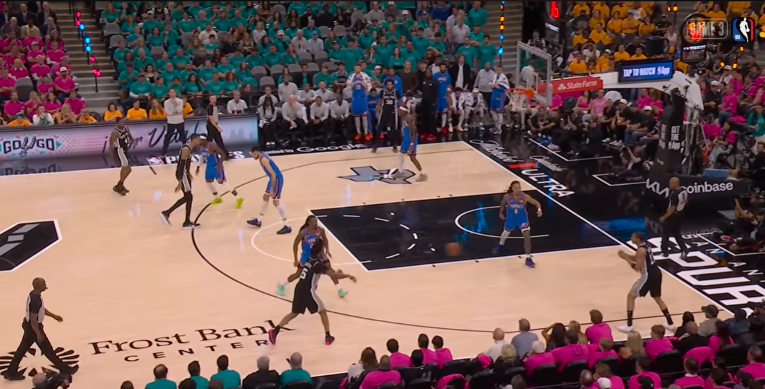 Thunder vence Spurs fora de casa e abre vantagem na final do Oeste