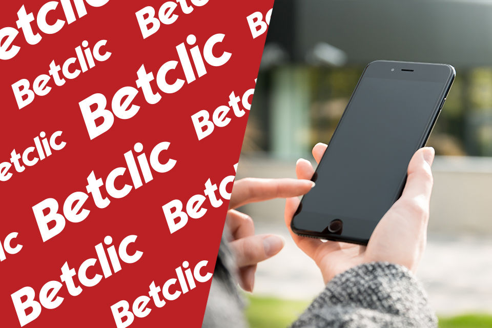 Interfaccia di Betclic che mostra il login e i giochi