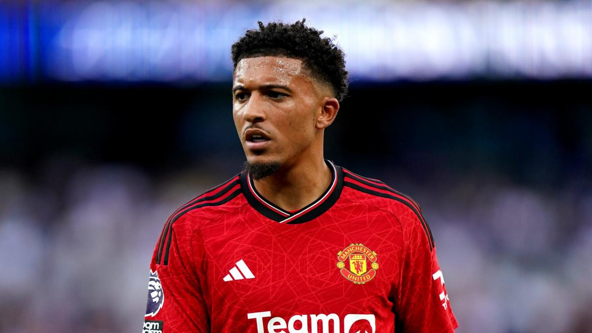 MU Manager Ten Hag Says Sancho Still Not In Main Team