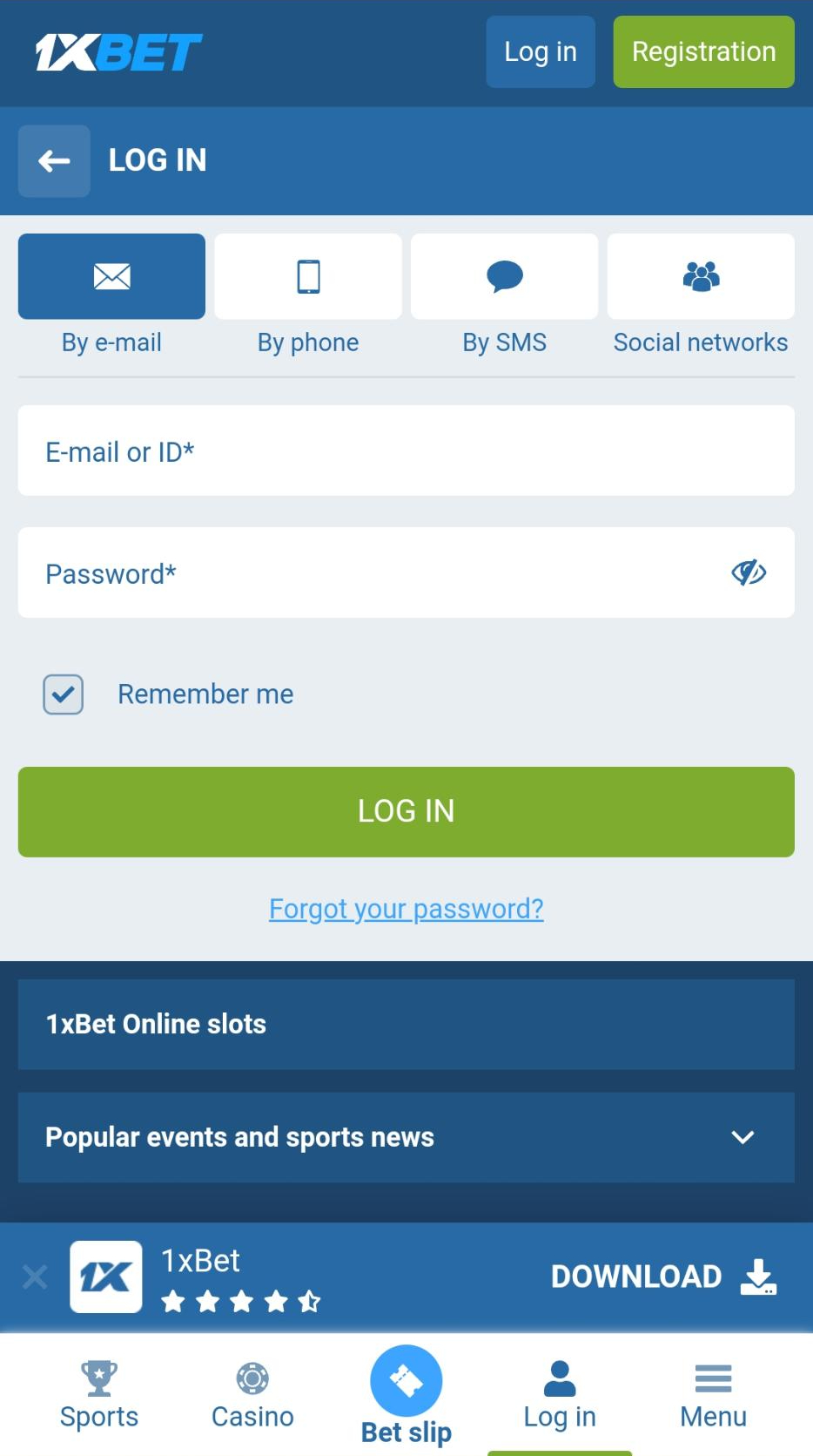 1xbet mobile