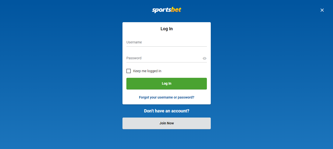 Getsbet login