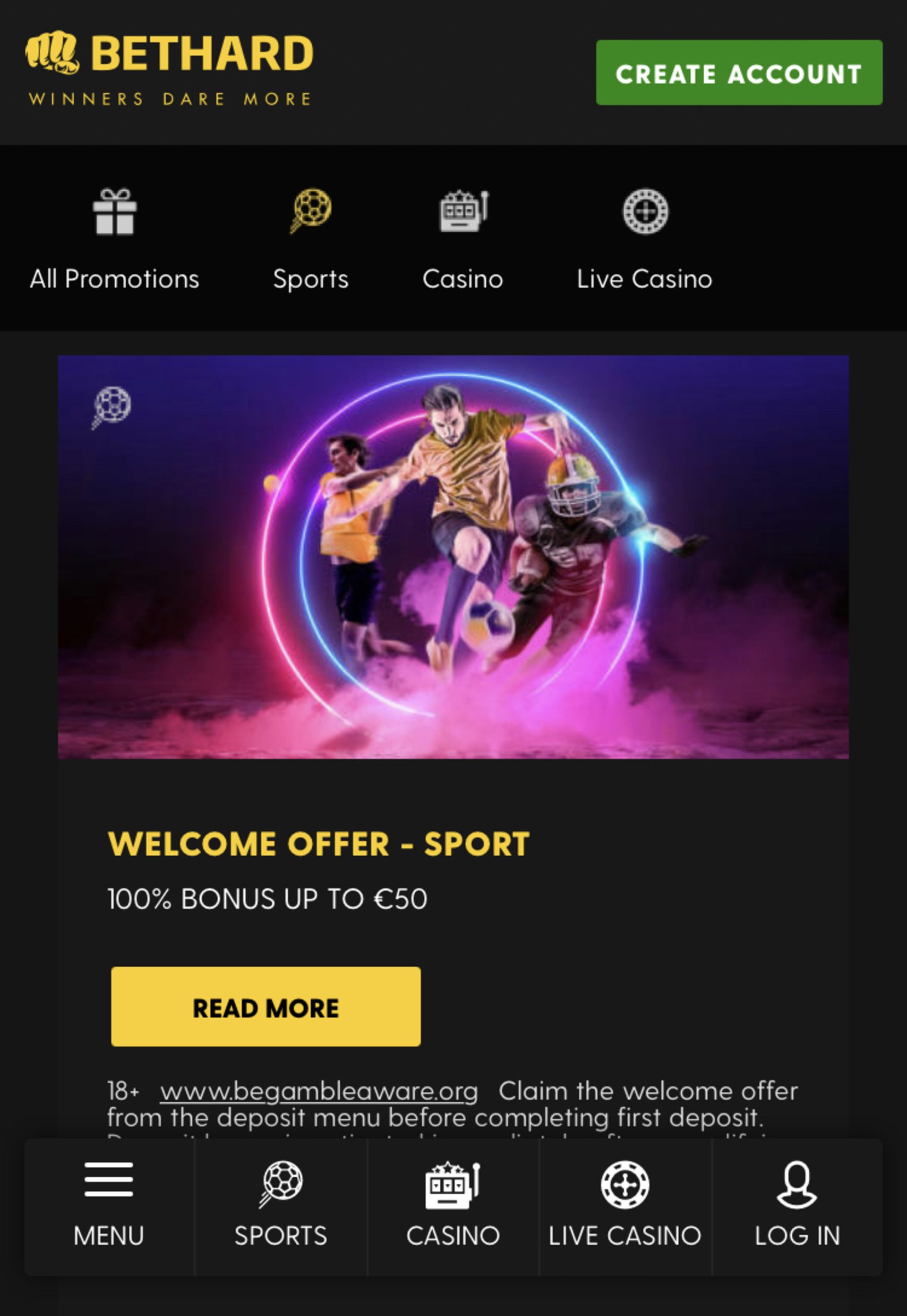 Bethard Casino für Spieler aus Deutschland: Review und Einzahlungscode