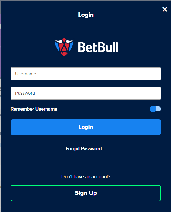 Bullibet login